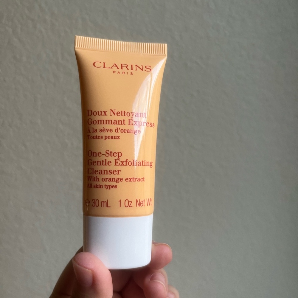 Clarins Travel Sized Orange Gentle One Step Cleanser & Exfoliant